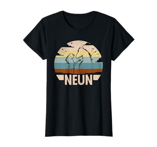 9. Geburtstag Reiterin 9 Jahre alt Mädchen Reiten Pferde T-Shirt 9. Geburtstag Reiterin 9 Jahre alt Mädchen Reiten Pferde T-Shirt von Geburtstagsshirt Pferdemädchen Geschenkidee Reiter