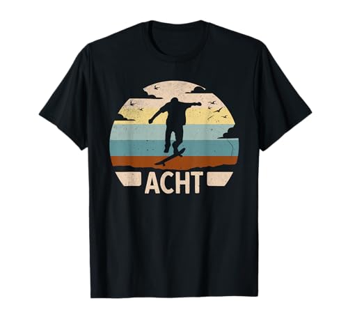 8. Geburtstag Skater 8 Jahre Jungs Skaterpark Skateboard T-Shirt 8. Geburtstag Skater 8 Jahre Jungs Skaterpark Skateboard T-Shirt von Geburtstagsshirt Skater Skateboard Jungs Teenager