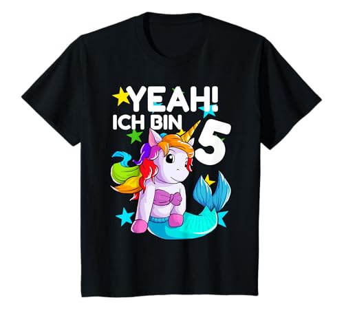 Kinder Geburtstagsshirt 5. Jahre Mädchen Junge Geburtstag Geschenk T-Shirt von Geburtstagsshirt für Mädchen & Jungen 5. Jahre