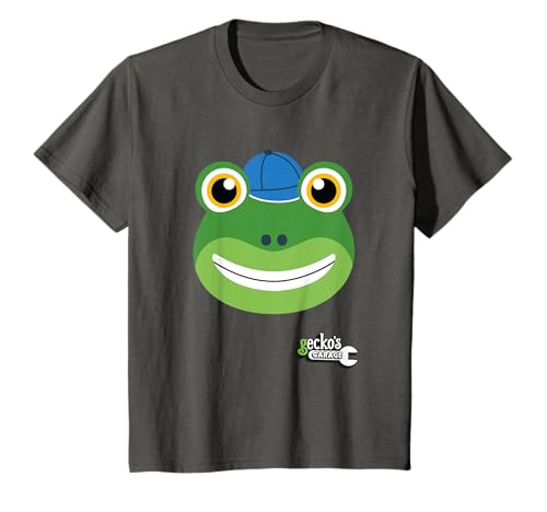 Kinder Gecko-Gesicht. T-Shirt Kinder Gecko-Gesicht. T-Shirt von Gecko's Garage