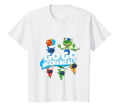 Kinder Go Go Mechanicals! T-Shirt Kinder Go Go Mechanicals! T-Shirt von Gecko's Garage