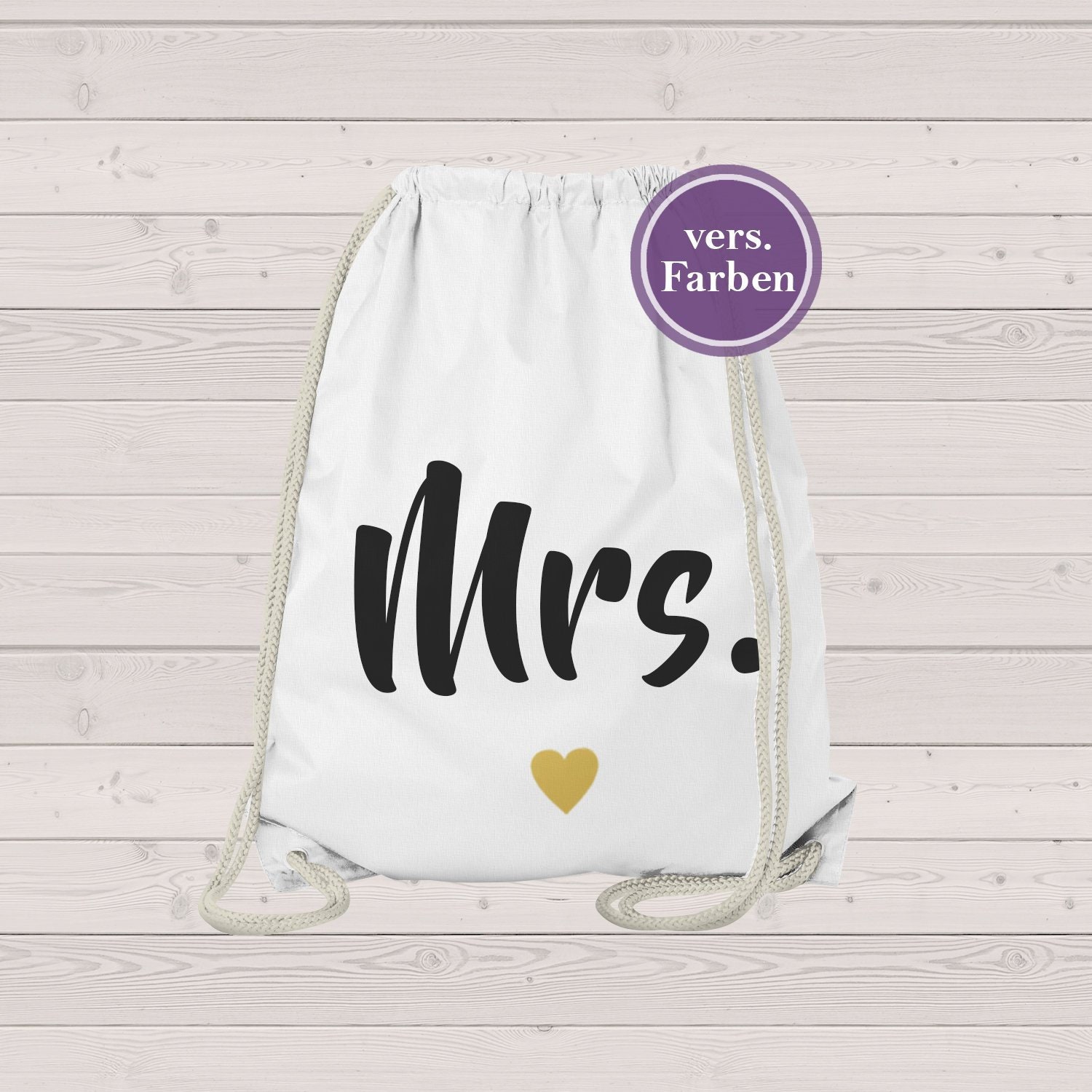 Jga Junggesellinnenabschied Junggesellenabschied - Rucksack Mrs. Hochzeit von Gedankendenker