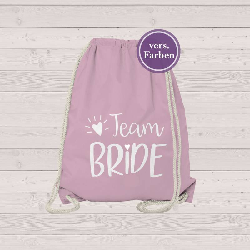 Jga Junggesellinnenabschied Junggesellenabschied - Rucksack Team Bride von Gedankendenker