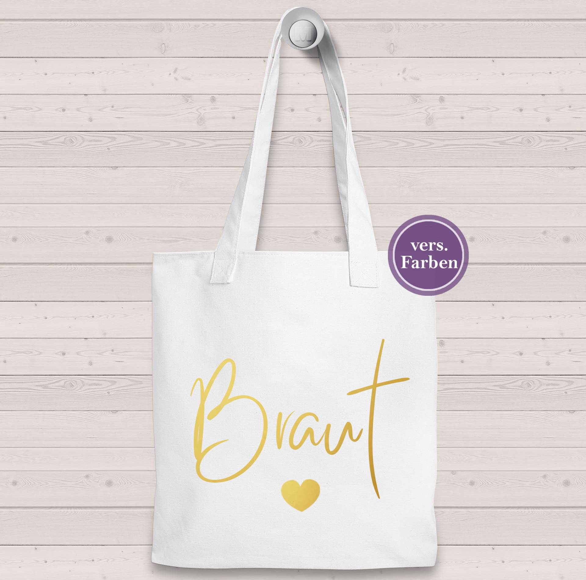 Jga Junggesellinnenabschied Junggesellenabschied - Tasche, Jutebeuel Braut von Gedankendenker