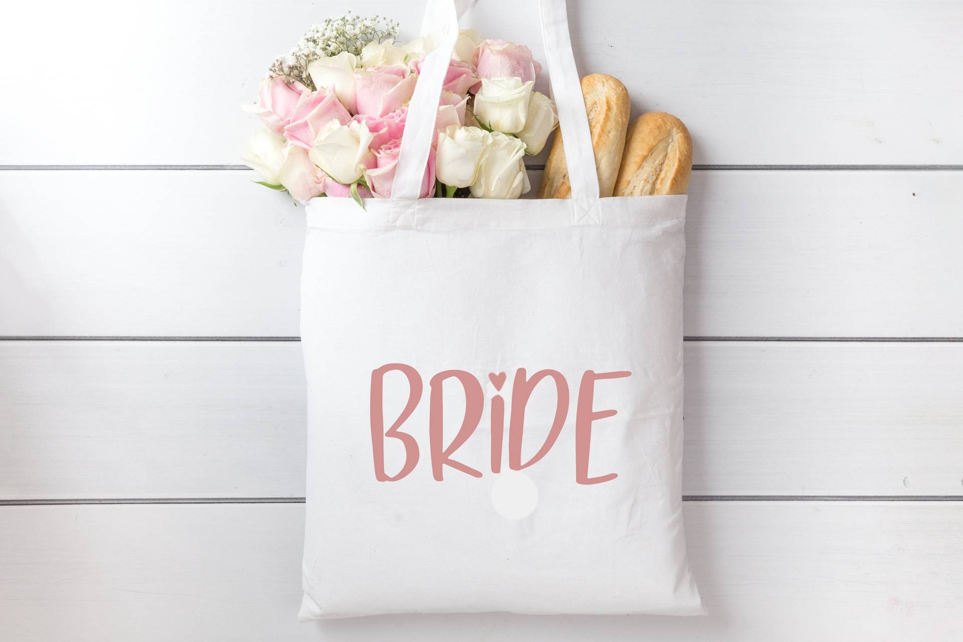 Jga Junggesellinnenabschied Junggesellenabschied - Tasche, Jutebeuel Bride von Gedankendenker
