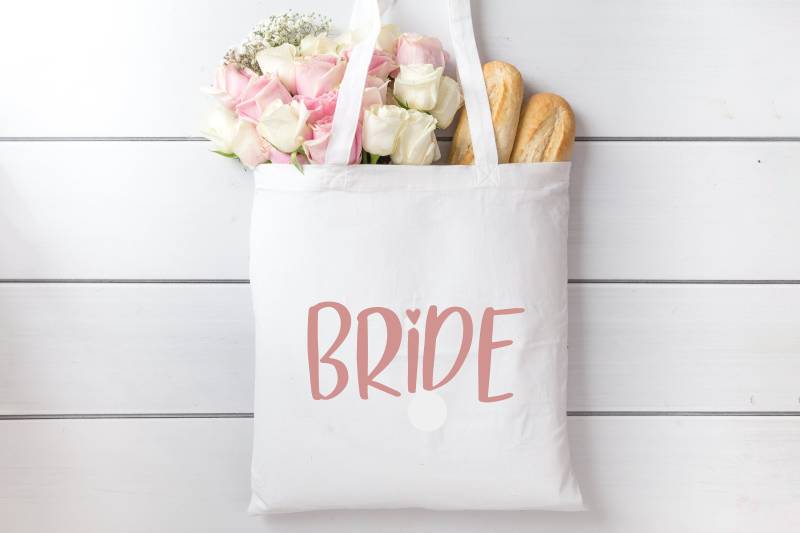 Jga Junggesellinnenabschied Junggesellenabschied - Tasche, Jutebeuel Bride von Gedankendenker