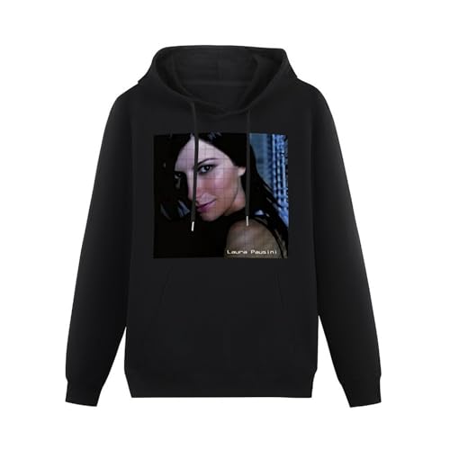 GediZ Laura Pausini Hoody with Drawing Pocket Black L von GediZ