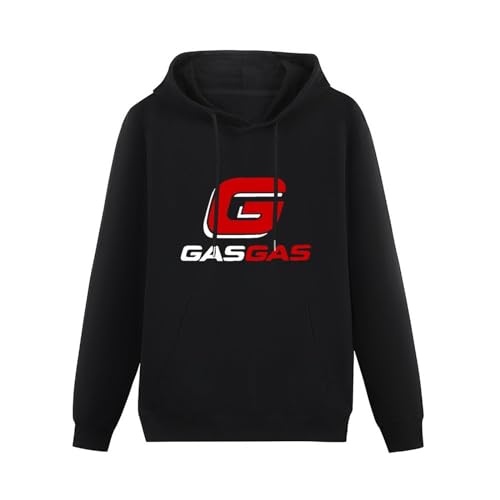 Shouchi Gasgas Racing Hoody Graphic Top Printed Sweatershirt Long Sleeve Hoodie Mens Black L von GediZ