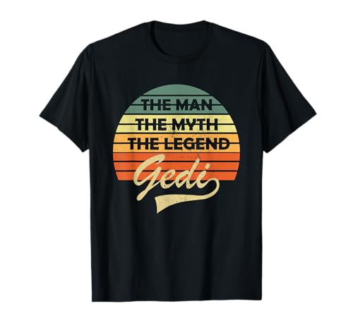 Gedi The Man The Myth The Legend Firmgedi Taufgedi T-Shirt Gedi The Man The Myth The Legend Firmgedi Taufgedi T-Shirt von Gedis Geschenke & Geschenkideen für Firm-, Taufged