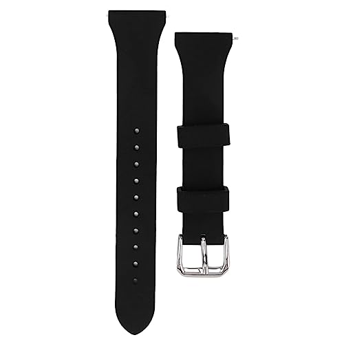 Gedourain Silikon-Uhrenarmband, Weiches Sport-Ersatz-Uhrenarmband mit Schnellverschluss, Verstellbares Schnellverschluss-Uhrenarmband, für 20 Mm Breite Lugs-Uhren (Schwarz) von Gedourain