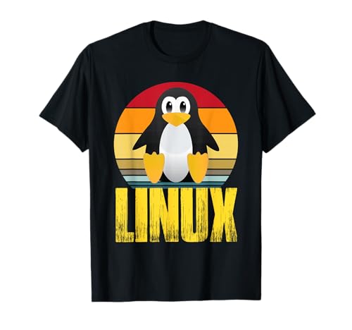 Geek Linux Programming Nerd Informatik Root - Herren Unisex Kinder - Schwarz - S - Halbarm - T-Shirt - Linux Retro Vintage Pinguin Nerd Himmel und Geek Coding T-Shirt Geek Linux Programming Nerd Informatik Root - Herren Unisex Kinder - Schwarz - S - Halbarm - T-Shirt - Linux Retro Vintage Pinguin Nerd Himmel und Geek Coding T-Shirt von Geek Linux Programming Nerd Informatik Root