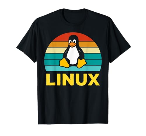 Geek Linux Programming Nerd Informatik Root - Retro Schwarz Klein T-Shirt für Erwachsene, Herren, Unisex, Halbarm, Klassische Passform, Pull-On, Linux Nerd T-Shirt Geek Linux Programming Nerd Informatik Root - Retro Schwarz Klein T-Shirt für Erwachsene, Herren, Unisex, Halbarm, Klassische Passform, Pull-On, Linux Nerd T-Shirt von Geek Linux Programming Nerd Informatik Root