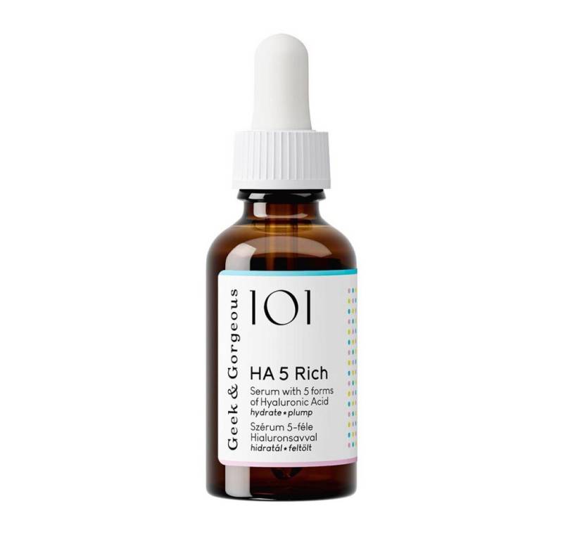 Geek & Gorgeoust Gesichtsmaske Geek&Gorgeous Serum HA 5 Rich, 30 ml Geek & Gorgeoust Gesichtsmaske Geek&Gorgeous Serum HA 5 Rich, 30 ml von Geek & Gorgeoust