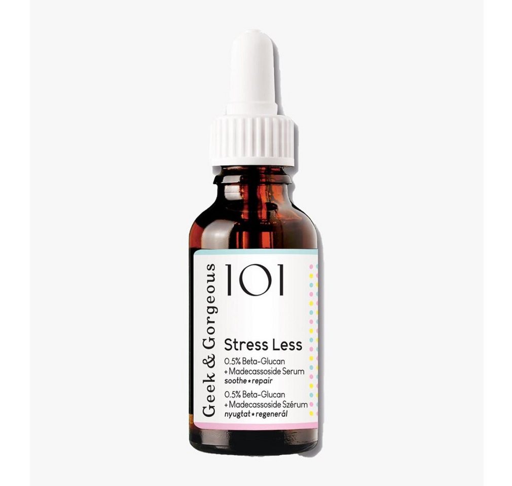 Geek & Gorgeoust Gesichtsmaske Geek&Gorgeous Serum Stress Less, 30 ml von Geek & Gorgeoust