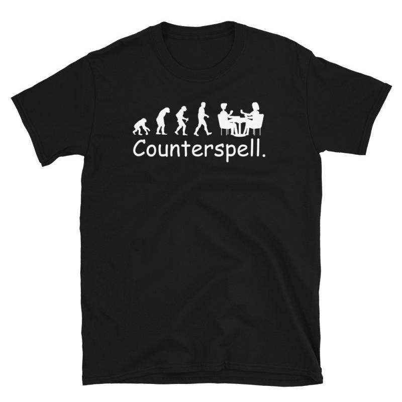 Counter Spell - The Evolution Of Mtg - Funny Magic Gathering Counterspell Shirt From Geek On Fleek - Get Your von GeekOnFleekApparel