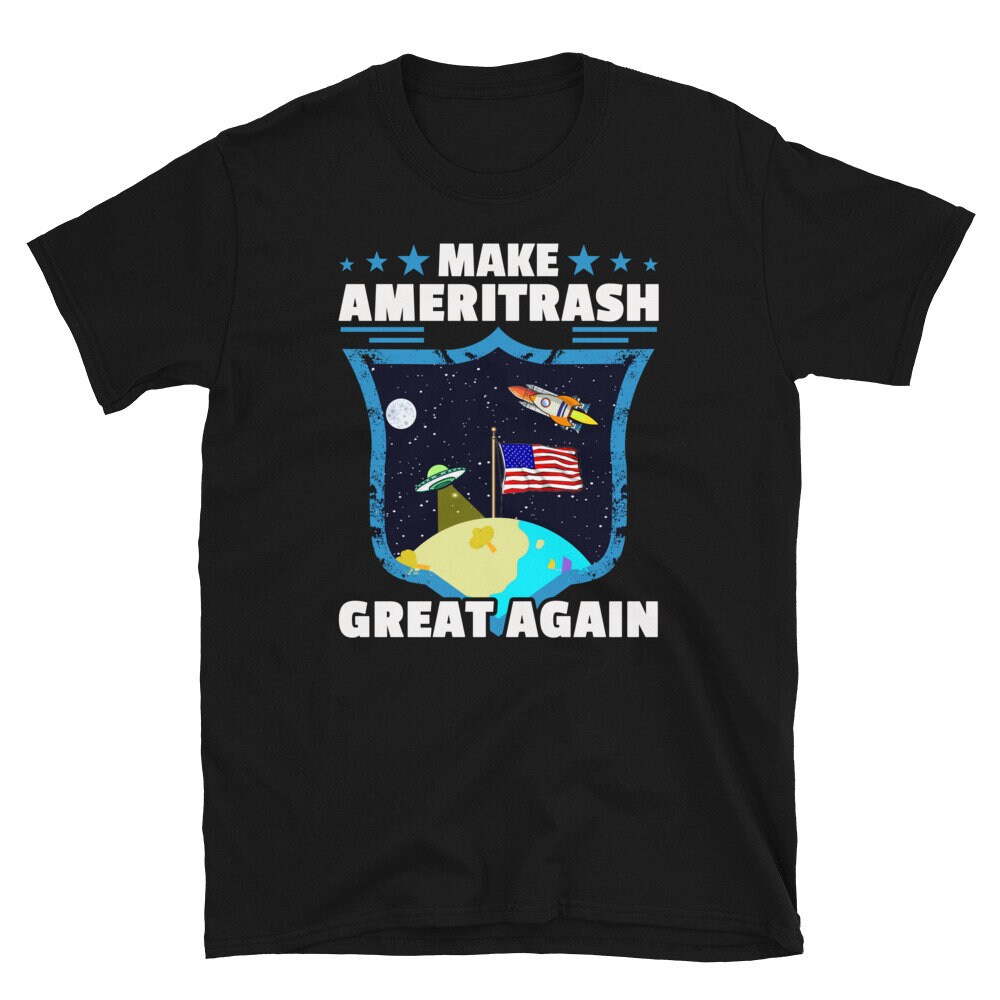 Make Ameritrash Great Again - Funny Over The Top Charakter Development Game With Space Theme - Geek On Fleek Ufo Design Make Ameritrash Great Again - Funny Over The Top Charakter Development Game With Space Theme - Geek On Fleek Ufo Design von GeekOnFleekApparel