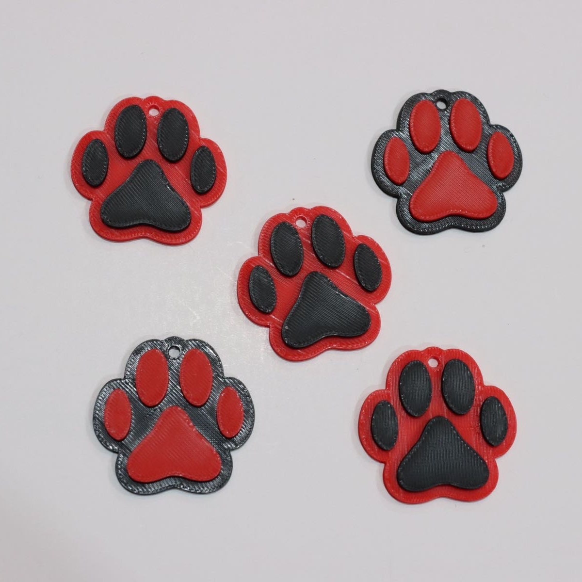 rdo Paw Keychain - Kumpel Paw Schlüsselanhänger, 3D Druck Hundeliebhaber Schlüsselanhänger Für Hunde Papa, Haustier Liebhaber Geschenk rdo Paw Keychain - Kumpel Paw Schlüsselanhänger, 3D Druck Hundeliebhaber Schlüsselanhänger Für Hunde Papa, Haustier Liebhaber Geschenk von Geekin3D