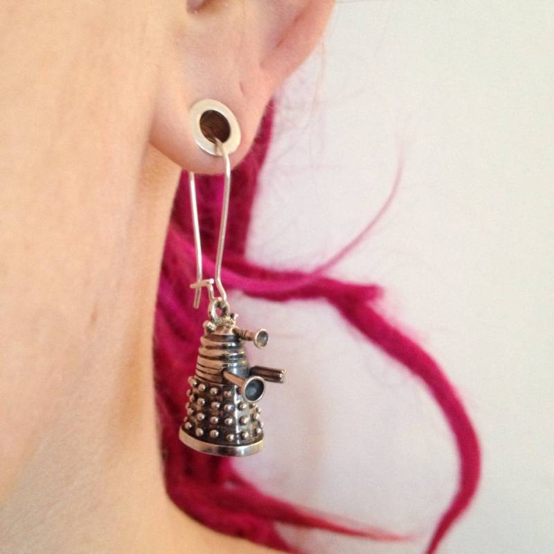 Der Doktor Inspiriert Dalek Ohrringe Der Doktor Inspiriert Dalek Ohrringe von Geekonista