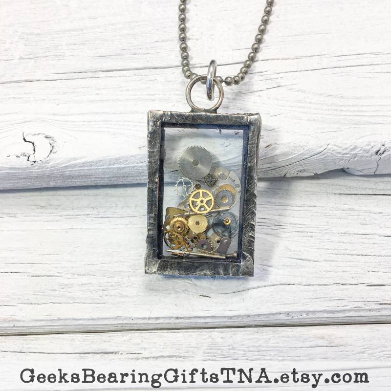 steampunk Shadowbox Anhänger Von Geeks Bearing Geschenke steampunk Shadowbox Anhänger Von Geeks Bearing Geschenke von GeeksBearingGiftsTNA