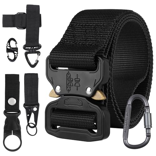Geepen Taktischer Gürtel, Schnellverschluss Military Style Nylon Arbeitsgürtel Gürtel,für Outdoor Arbeit Jagen Geepen Taktischer Gürtel, Schnellverschluss Military Style Nylon Arbeitsgürtel Gürtel,für Outdoor Arbeit Jagen von Geepen