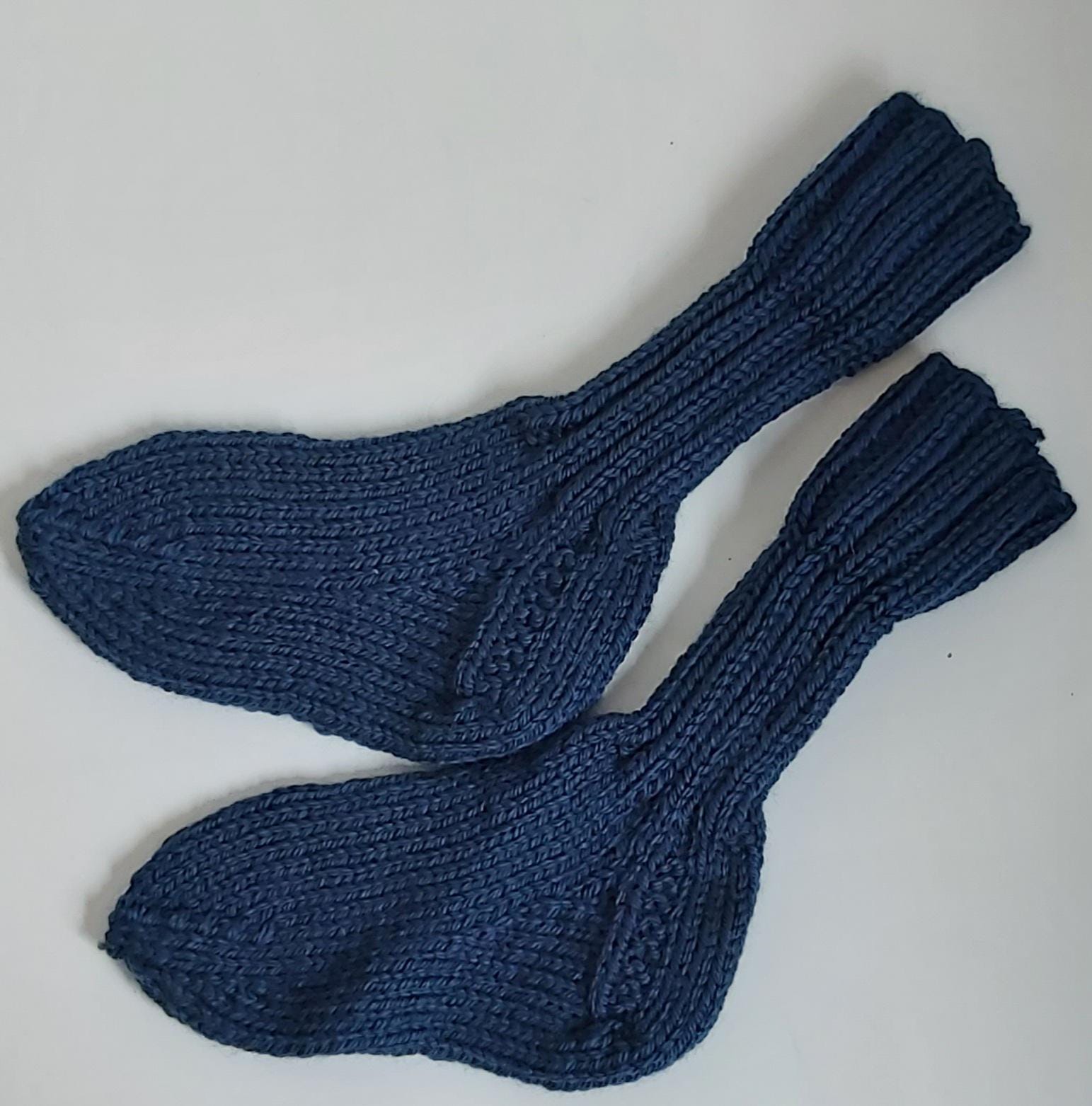 stricksocken Wollsocken Handgestrickt Für Kinder Größe 28/29 Socken von GefjonsDesign