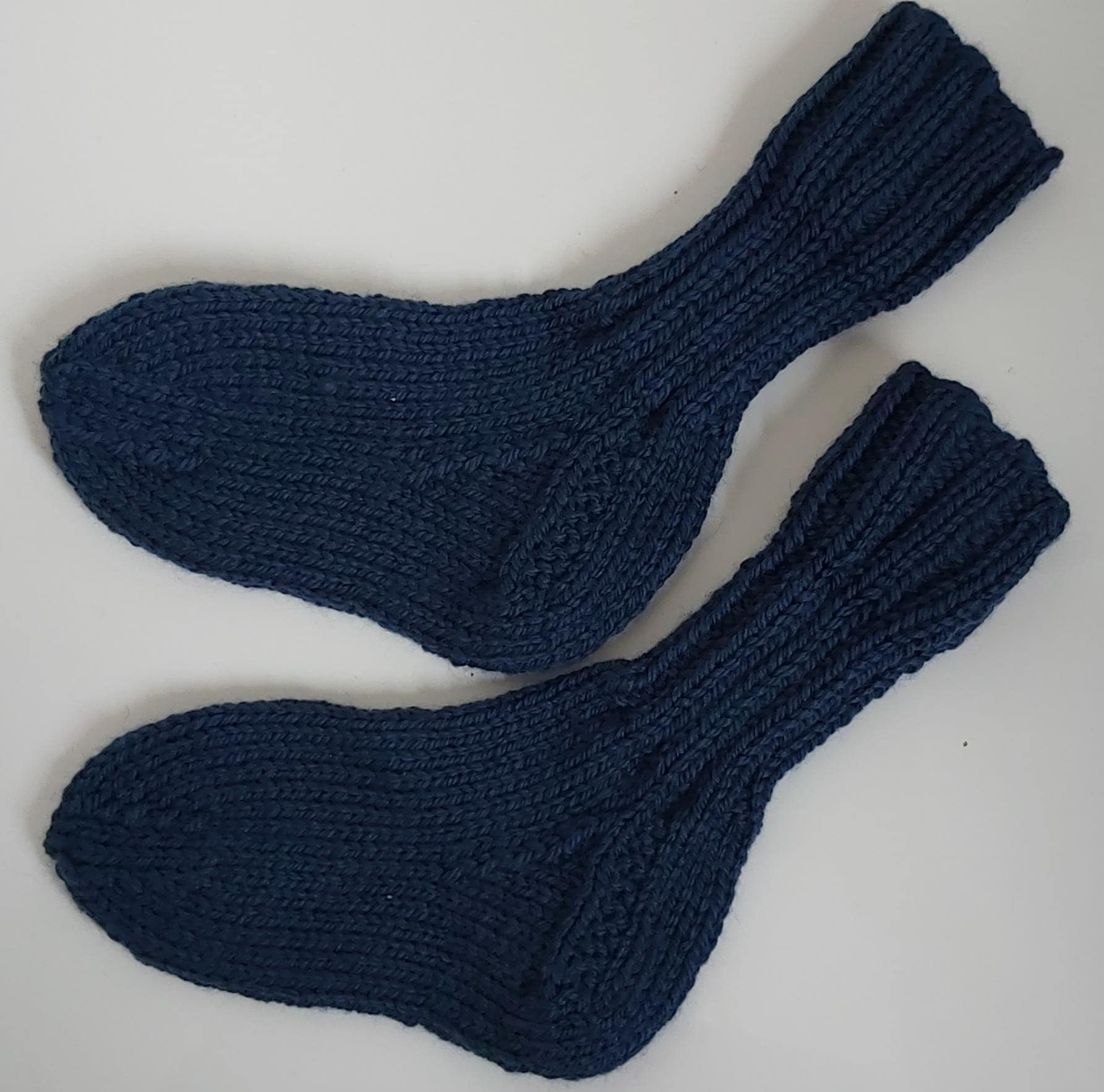 stricksocken Wollsocken Handgestrickt Für Kinder Größe 28/29 Socken von GefjonsDesign