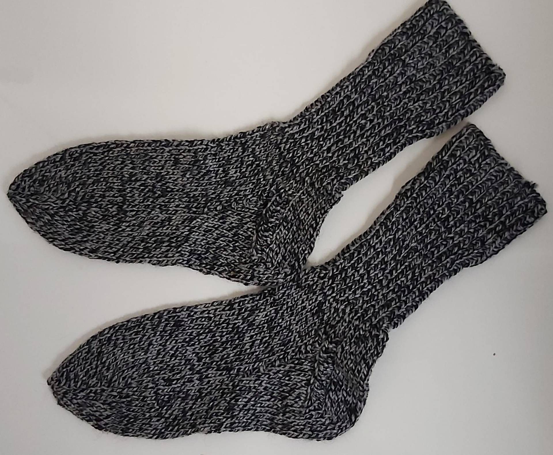 stricksocken Wollsocken Handgestrickt Für Kinder Größe 28/29 Socken von GefjonsDesign