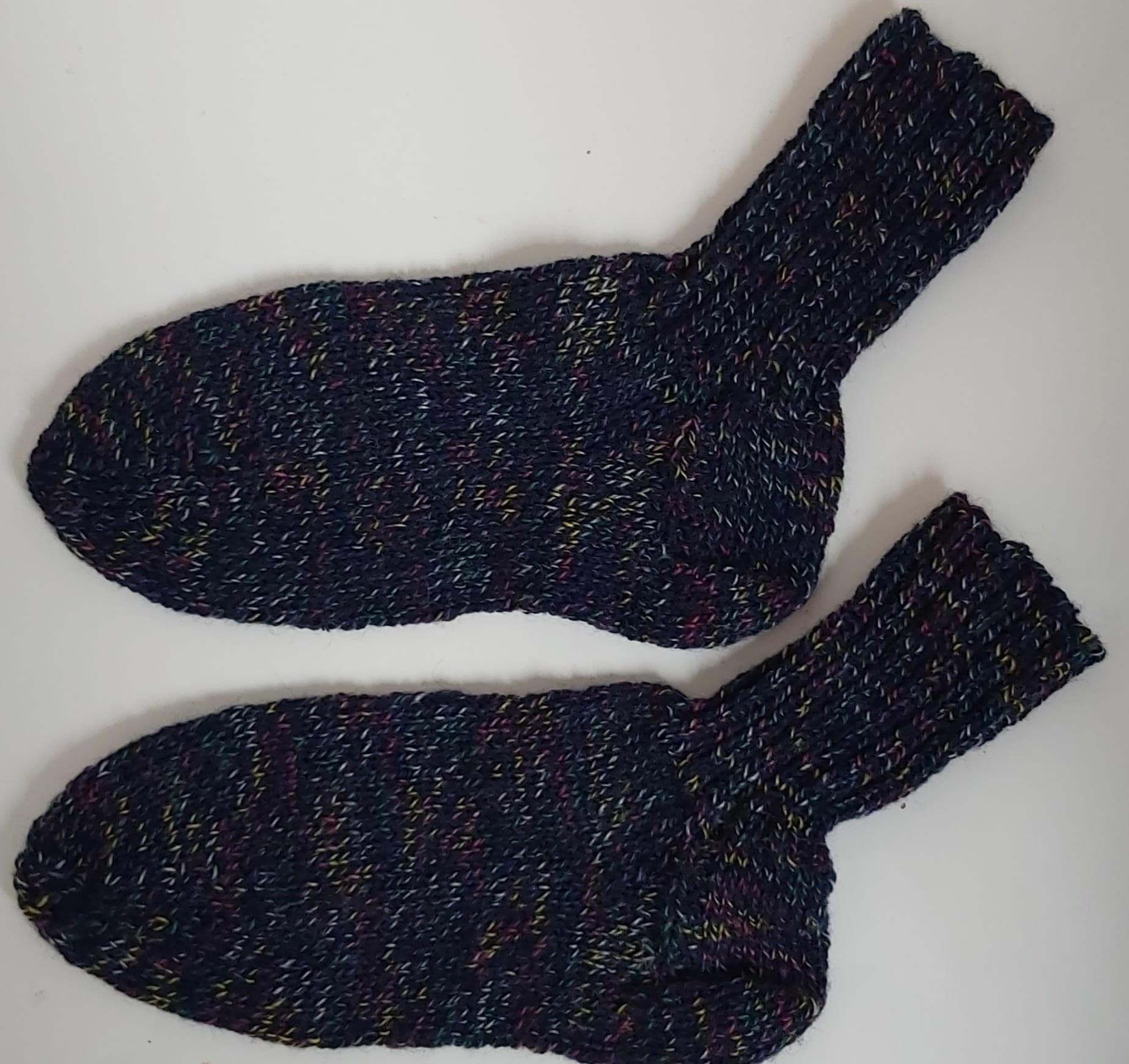 stricksocken Wollsocken Handgestrickt Für Kinder Größe 30/31 Socken von GefjonsDesign