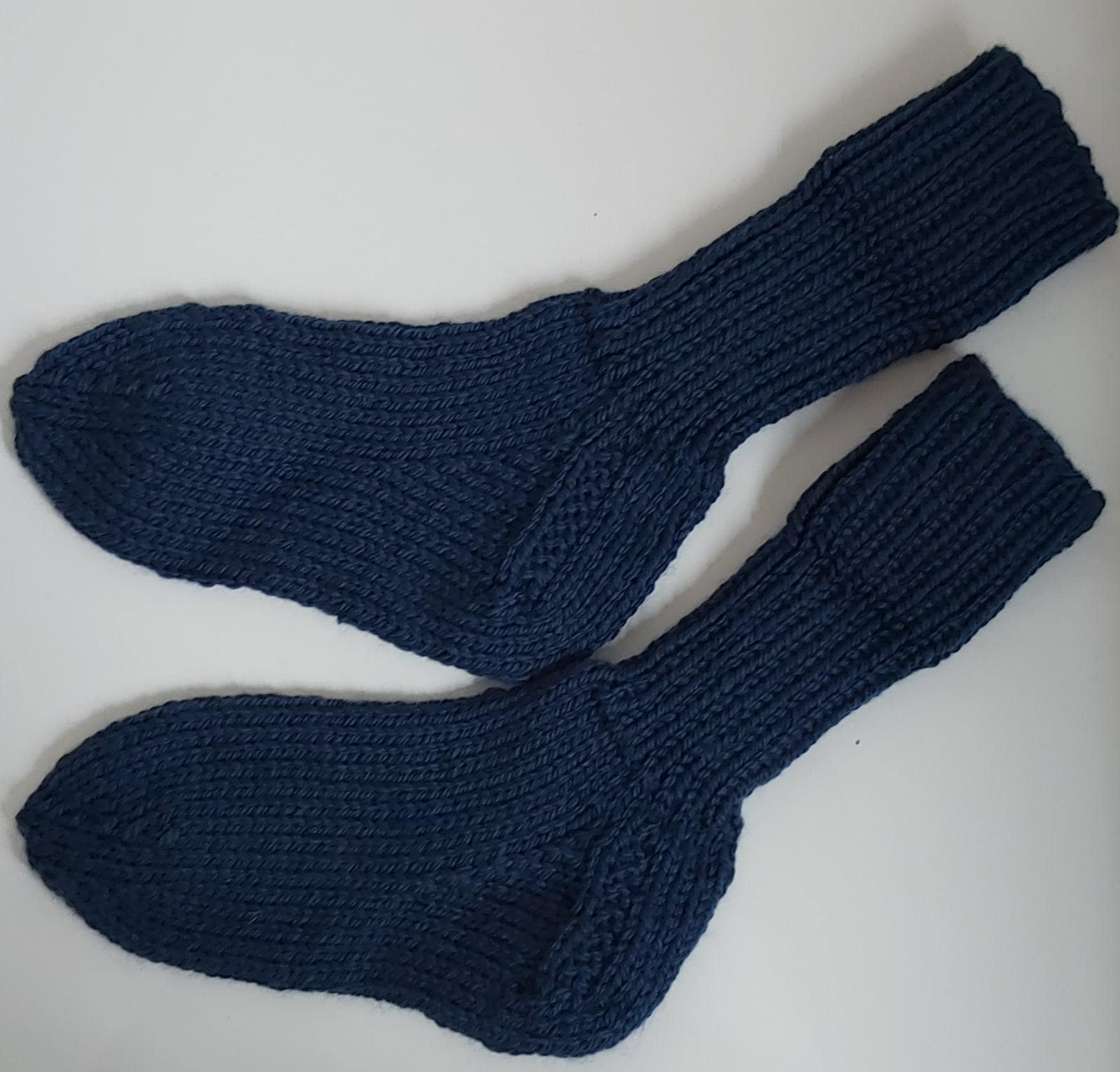 stricksocken Wollsocken Handgestrickt Für Kinder Größe 30/31 Socken von GefjonsDesign