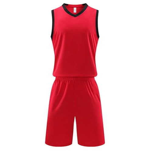 Gefomuofe Basketball Trikot Herren Basketball Trikot Shirt 2 Teiliges Set Jeder Name Nummer Team Logo - Basketball Trikot Jungen Männer Personalisierte Basketball Shirt von Gefomuofe
