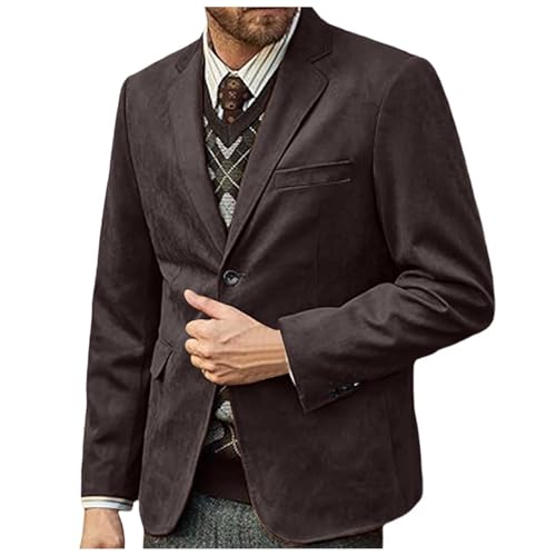 Gefomuofe Blazer Herren Casual 2 Knöpfe Wildleder Anzug Jacke Business Sakkos Freizeit Anzugjacken Sports Coat Hochzeit Mantel Sportlich Blazer Freizeitanzug Sakko Gefomuofe Blazer Herren Casual 2 Knöpfe Wildleder Anzug Jacke Business Sakkos Freizeit Anzugjacken Sports Coat Hochzeit Mantel Sportlich Blazer Freizeitanzug Sakko von Gefomuofe