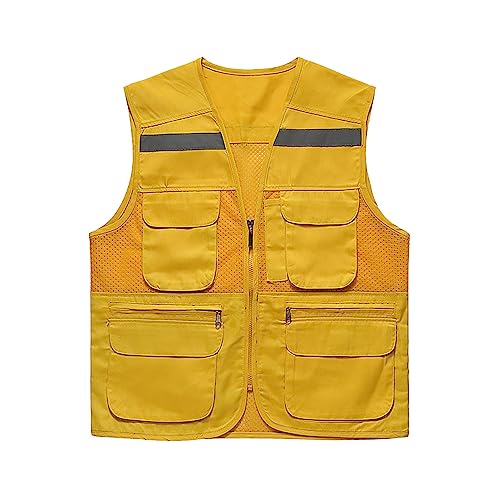 Gefomuofe Herren Arbeitsweste ärmellos Anglerweste Jagd- und Angler Stehkragen Jacke Ärmelloser Mantel Freizeit Ärmellos Jacke Multifunktionsweste Ärmellos Fotografie Gefomuofe Herren Arbeitsweste ärmellos Anglerweste Jagd- und Angler Stehkragen Jacke Ärmelloser Mantel Freizeit Ärmellos Jacke Multifunktionsweste Ärmellos Fotografie von Gefomuofe