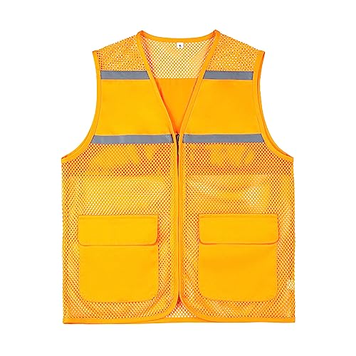 Gefomuofe Herren Arbeitsweste ärmellos Anglerweste Jagd- und Angler Stehkragen Jacke Ärmelloser Mantel Freizeit Ärmellos Jacke Multifunktionsweste Ärmellos Fotografie von Gefomuofe