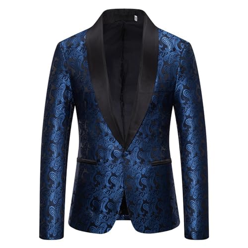 Gefomuofe Herren Sakko Freizeit Blazer Elegante Schuhe Herren Jackett Herren Weiß Schwarzer Anzug Sakkos FüR Herren Slim Fit AnzüGe FüR Herren von Gefomuofe