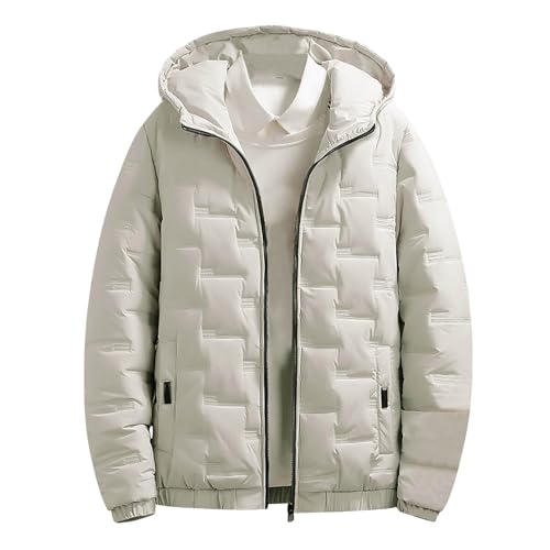 Gefomuofe Steppjacke Herren Leichte Sportliche Übergangsjacke Daunenjacke Warm Freizeit Winterjacke Regular Fit Casual Arbeitsjacke von Gefomuofe