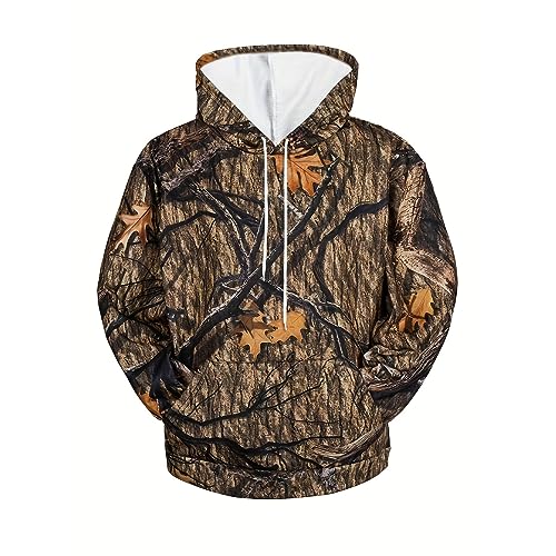 Gefomuofe Sweatjacke Herren Zip Hoodie Camouflage Pullover Herren Sweatjacke Herren mit Kapuze Kapuzenjacke Herren Hoodie Herren mit Reißverschlus Zipper Hoodie Herren Fleecejacke Herren mit Kapuze von Gefomuofe