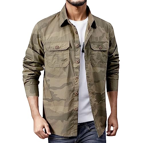 Herren Camouflage Bomberjacke Übergangsjacke Sommerjacke Frühlingsjacke Cargo Militär Jacke für Herren Outdoorjacke Übergangs Denim Bikerjacke Jacket Übergangs Multi Taschen Armeejacke Feldjacke Herren Camouflage Bomberjacke Übergangsjacke Sommerjacke Frühlingsjacke Cargo Militär Jacke für Herren Outdoorjacke Übergangs Denim Bikerjacke Jacket Übergangs Multi Taschen Armeejacke Feldjacke von Gefomuofe