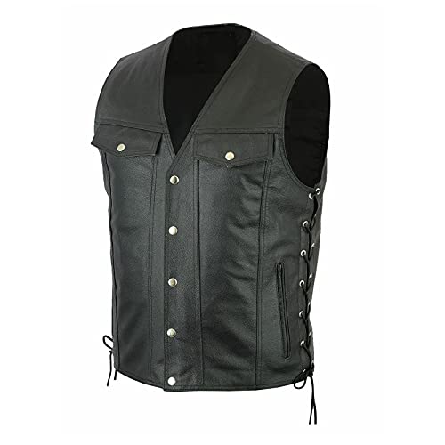 Herren Lederweste Kutte Leder Biker Rocker Motorrad Motorradweste Motorrad Warrior Stil taktisch Leder Weste Racing Weste Kutte Leder Biker Rocker Motorrad Clubweste Herren Lederweste Kutte Leder Biker Rocker Motorrad Motorradweste Motorrad Warrior Stil taktisch Leder Weste Racing Weste Kutte Leder Biker Rocker Motorrad Clubweste von Gefomuofe