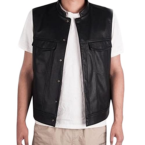 Lederweste Weste Kutte Leder Biker Rocker Motorrad Clubweste Bikerweste Motorradweste Schwarz Leder Biker Rocker Motorrad Clubweste Bikerweste Leder Weste Lederweste Weste Kutte Leder Biker Rocker Motorrad Clubweste Bikerweste Motorradweste Schwarz Leder Biker Rocker Motorrad Clubweste Bikerweste Leder Weste von Gefomuofe