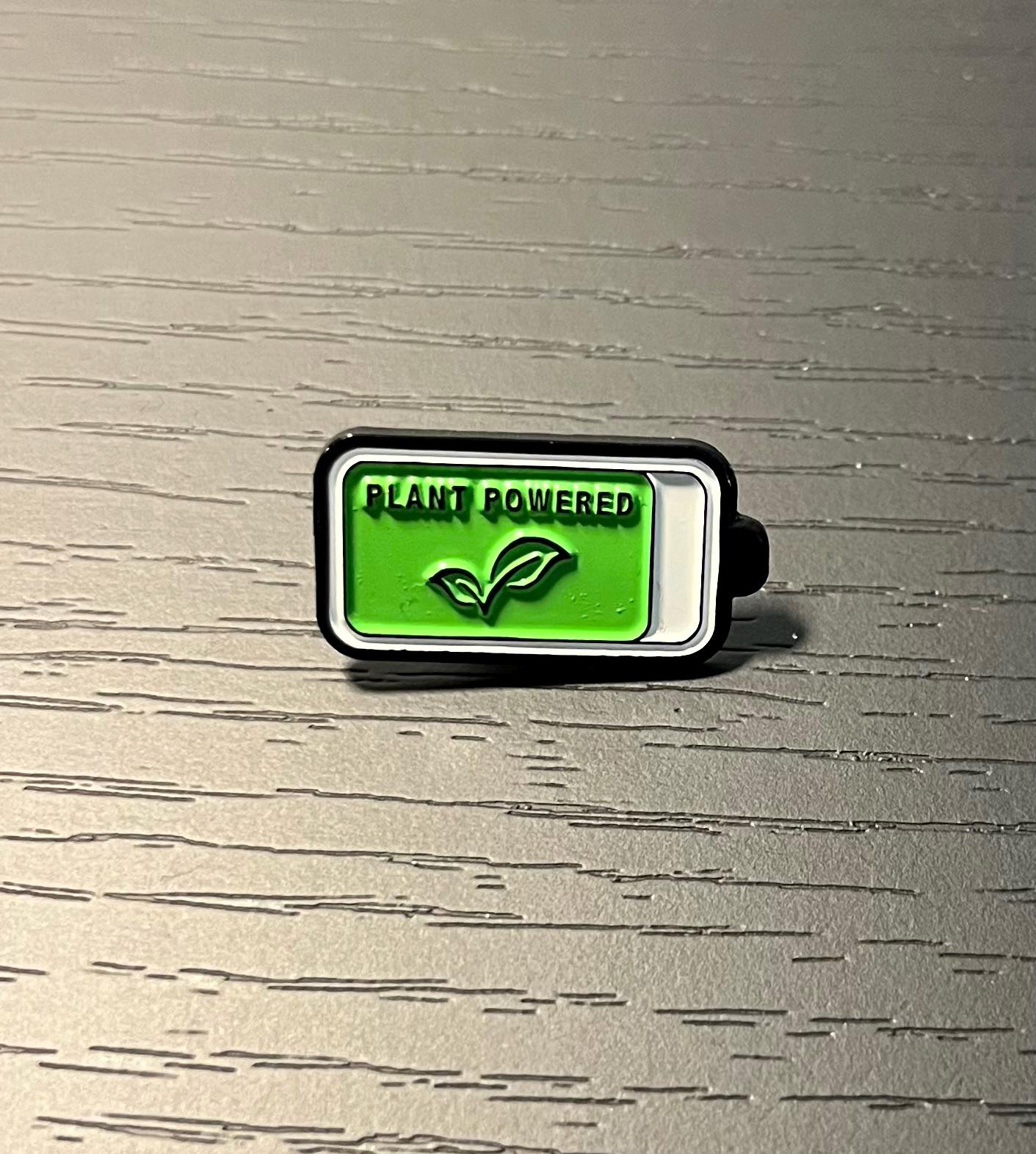 Pin „Plant Powered" Pin „Plant Powered" von GegenVind