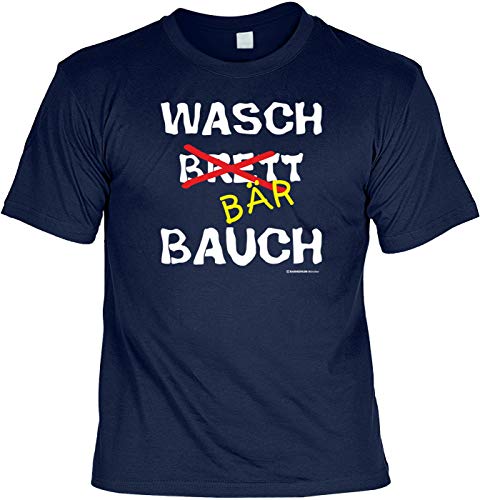 Fun T-Shirt Waschbrett-Bauch Waschbär-Bauch Shirts 4 Heroes Geschenk-Set geil Bedruckt mit Spassvogel Urkunde von Geile-Fun-T-Shirts