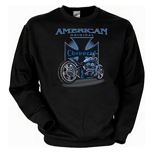 Geile-Fun-T-Shirts geil bedrucktes Biker & Motorrad Sweatshirt/American Original Choppers ! /Größe L von Geile-Fun-T-Shirts