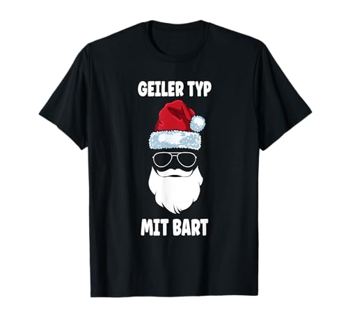 Herren Geilertypmitbart Weihnachten Bartträger Bart T-Shirt Herren Geilertypmitbart Weihnachten Bartträger Bart T-Shirt von Geilertypmitbart Weihnachten Bartträger Bart