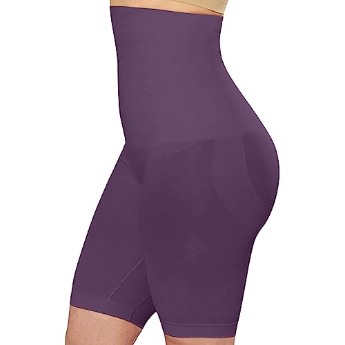 Geilisungren Shapewear Damen Bauchweg Unterhose Hohe Taille Butt Lifter Shorts Weicher und Bequemer Nahtlose Atmungsaktive Blickdichte Kurze Hose Sommer Fitness Jogging Laufhose Gym Radlerhosen von Geilisungren