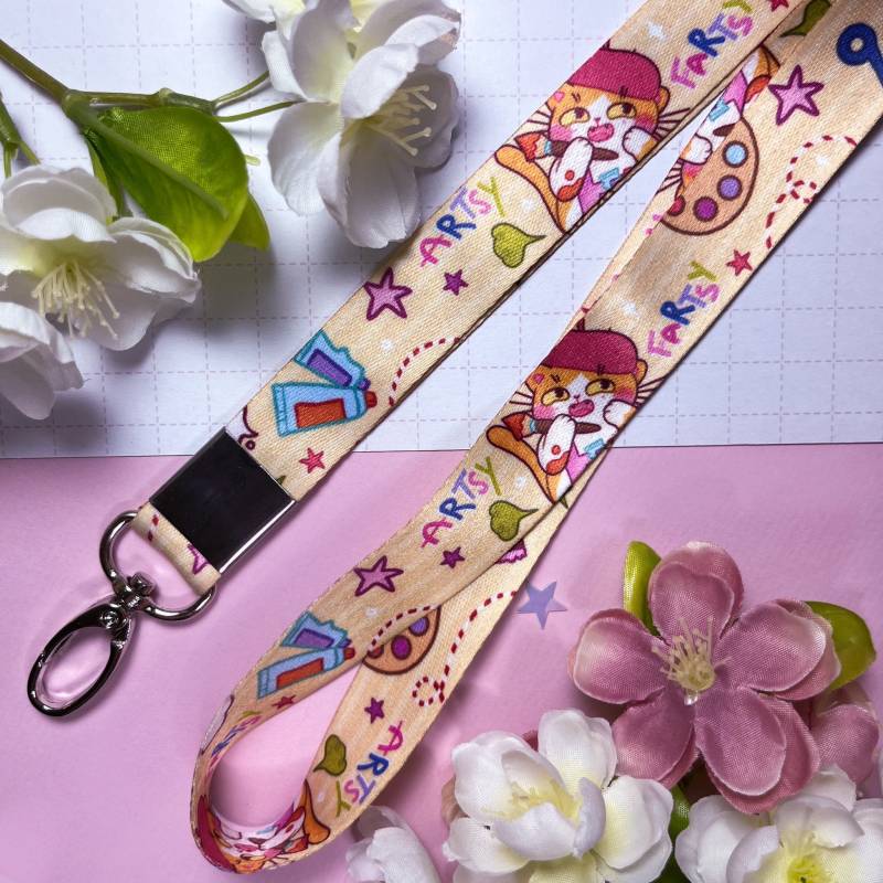 Artsy Fartsy Cat | Lanyard Cute Keyband Geisterkatzeart Geisterkatze Artsy Fartsy Cat | Lanyard Cute Keyband Geisterkatzeart Geisterkatze von GeisterkatzeART