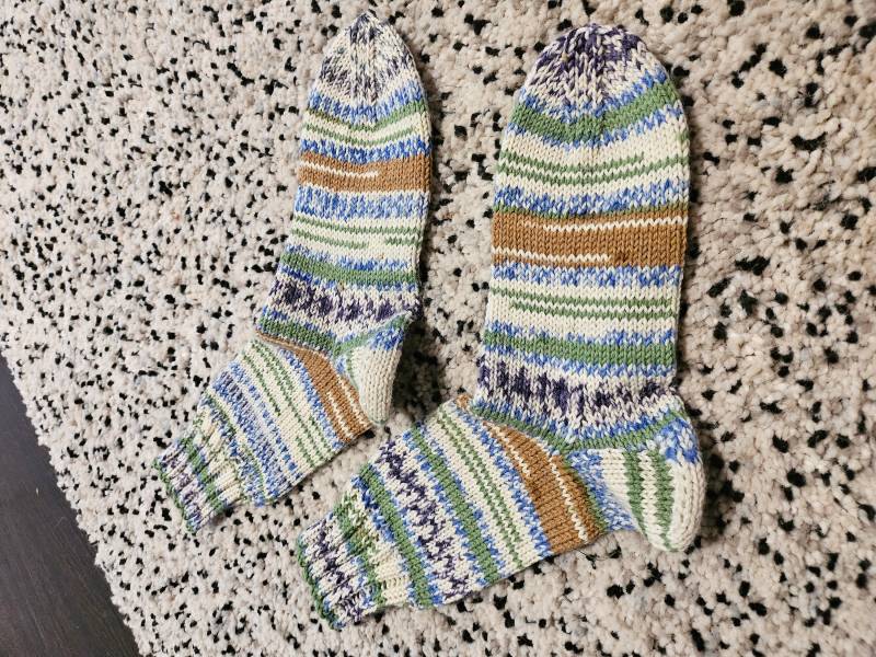 Socken, Handgestrickt von GekasSockenwerkstatt