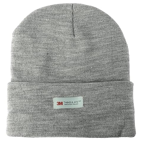 Gelante 3M Thinsulate Damen Herren Unisex Strickmütze Thermo Winter Cap Casual Beanies, grau, Einheitsgröße von Gelante