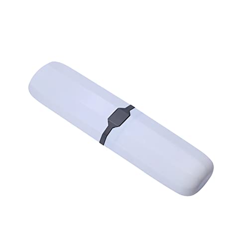 Gelb&Schwarz Orchid Myst Spray 100 tragbare Zahnbürstenbox Reise-Zahnbürstenetui Besteckkoffer Federmäppchen Zahnbürste Zahnpasta Organizer Box Urlaub Must Haves, weiß, Einheitsgröße, Modern von Gelb&Schwarz