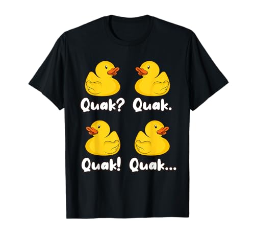 Gummiente für Babys, Gelb T-Shirt Gummiente für Babys, Gelb T-Shirt von Gelbe Ente Quak Gummiente Baby Kinder Badeente
