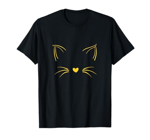 Gelbe Grafik Lustiges unsichtbares Katzen Herren oder Damen T-Shirt Gelbe Grafik Lustiges unsichtbares Katzen Herren oder Damen T-Shirt von Gelbe Grafik Varsity-Gold Farb-T-Shirt